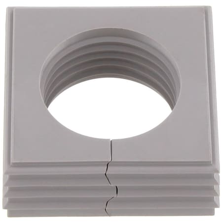 Conta-Clip Large Seal, 17.7 mm. H x 42.8 mm. W x 42.8 mm. L, Thermoplastic Elastomer 28590.6